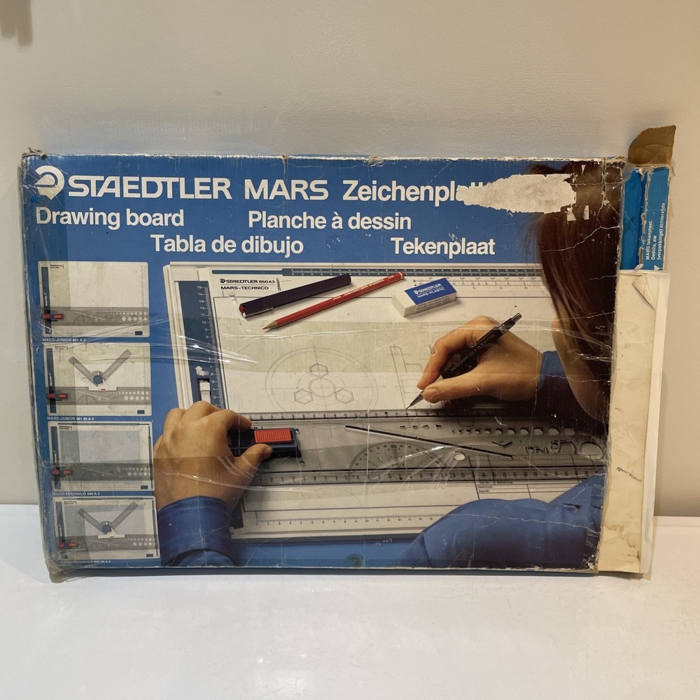 Staedtler Mars Technico 660 A3 Portable Drafting Unit - Pre-owned Original Box